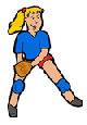 Softball Player